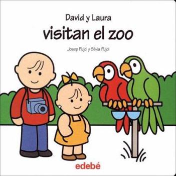 Hardcover David y Laura: visitan el zoo (Spanish Edition) [Spanish] Book