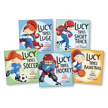 Paperback Lucy Tries Sports High-Five Pack Book