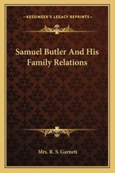 Paperback Samuel Butler And His Family Relations Book