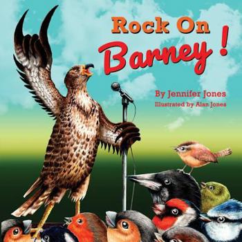 Paperback Rock on, Barney! Book
