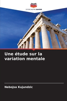 Paperback Une étude sur la variation mentale [French] Book