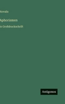 Aphorismen: in Großdruckschrift (German Edition)