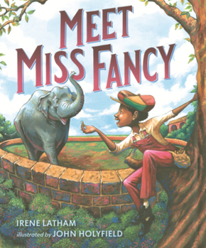 Library Binding Meet Miss Fancy Book