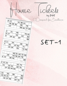 Paperback Housie Tickets: Set-1 Book
