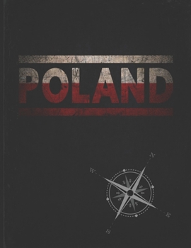 Poland: Personalized Gift for Polish Friend for Travel  Undated Planner Daily Weekly Monthly Calendar Organizer Journal