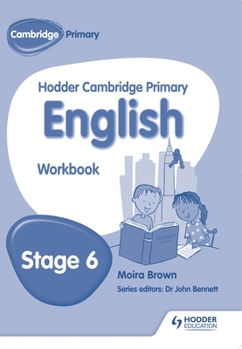 Paperback Hodder Cambridge Primary English: Work Book Stage 6 Book