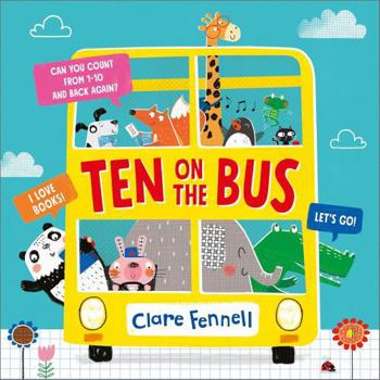 Paperback Ten on the Bus Book