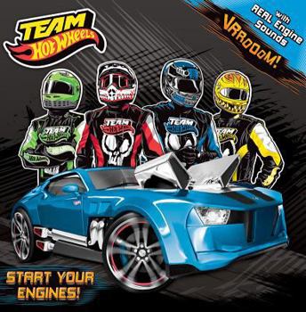 Toy Bendon Publishing Meet Team Hot Wheels (Storybook with Sounds) Book