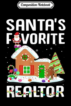 Composition Notebook: Funny Santa's Favorite Swimmer Santa Hat Christmas Gift  Journal/Notebook Blank Lined Ruled 6x9 100 Pages