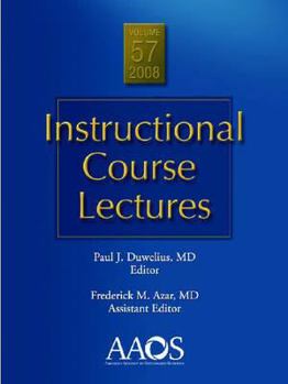 Hardcover Instructional Course Lectures Vol 57, 2008 Book