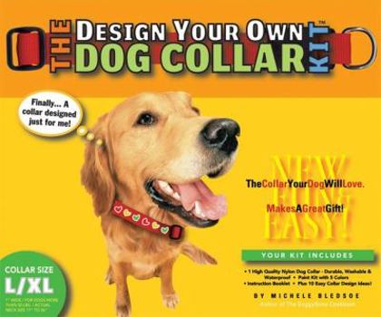 The Design Your Own Dog Collar Kit (Glitter Version, S/M Collar Size)