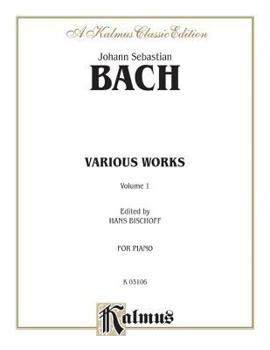 Paperback Various Works, Vol 1 (Kalmus Edition, Vol 1) Book