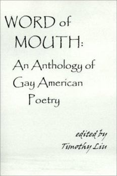 Paperback Word of Mouth: An Anthology of Gay American Poetry Book