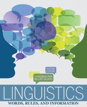 Paperback Linguistics: Words, Rules and Information Book