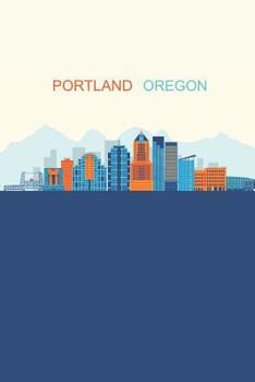 Paperback Portland: Graph Paper Notebook, 6x9 Inch, 120 pages Book