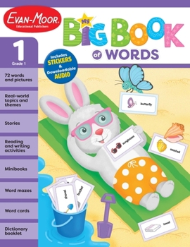 Paperback My Big Book of Words, Grade 1 Workbook Book