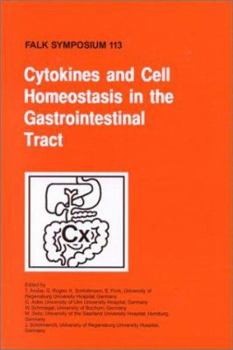 Hardcover Cytokines and Cell Homeostasis in the Gastroinstestinal Tract Book