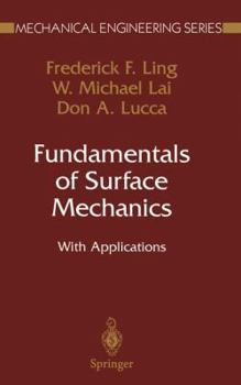 Paperback Fundamentals of Surface Mechanics: With Applications Book