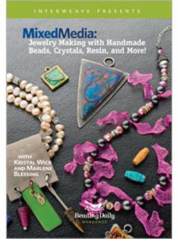 DVD Mixed Media - Jewelry Making with Handmade Beads, Crystals, Resin, and More! Book