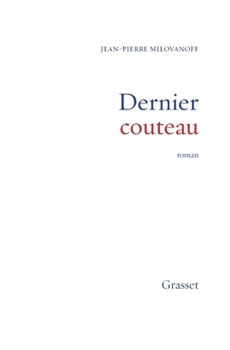 Paperback Dernier couteau [French] Book
