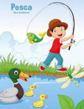 Paperback Pesca Libro da Colorare 1 [Italian] Book