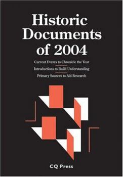 Hardcover Historic Documents of 2004 Book
