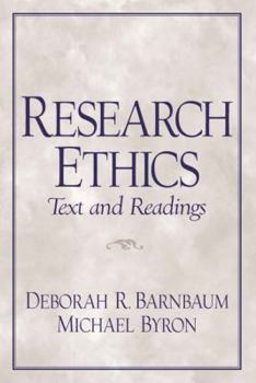 Paperback Research Ethics Text and Readings Book