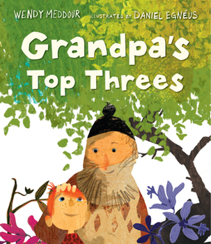 Hardcover Grandpa's Top Threes Book