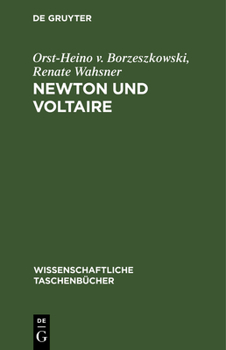 Hardcover Newton Und Voltaire [German] Book