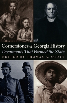 Paperback Cornerstones of Georgia History Book