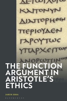 Paperback Function Argument in Aristotles Ethics Book