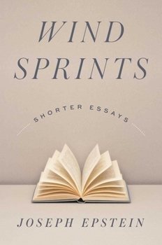 Hardcover Wind Sprints: Shorter Essays Book