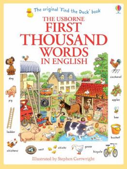 The First Thousand Words: A Picture Word Book - Book  of the Usborne First Thousand Words