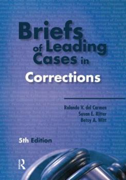 Paperback Briefs of Leading Cases in Corrections Book