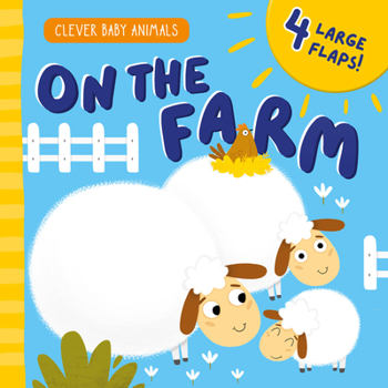 Board book On the Farm: 4 Large Flaps! Book