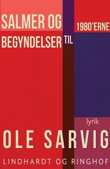 Paperback Salmer og begyndelser til 1980'erne [Danish] Book