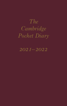 Misc. The Cambridge Pocket Diary 2021-2022 Book
