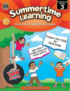 Paperback Summertime Learning Grd 3 - Spanish Directions Book