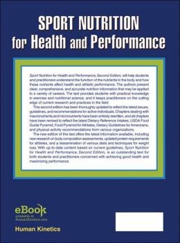 Hardcover Sport Nutrition for Health and Performance Book