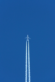 Paperback Airplanes Contrails Journal: 150 Page Lined Notebook/Diary Book