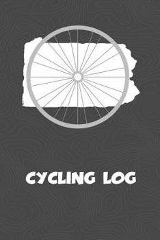 Cycling Log: Pennsylvania Cycling Log for tracking and monitoring your workouts and progress towards your bicycling goals. A great fitness resource ... Bicyclists will love this way to track goals!