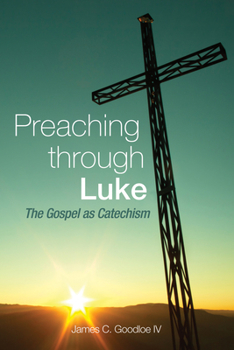 Paperback Preaching Through Luke Book