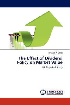 Paperback The Effect of Dividend Policy on Market Value Book