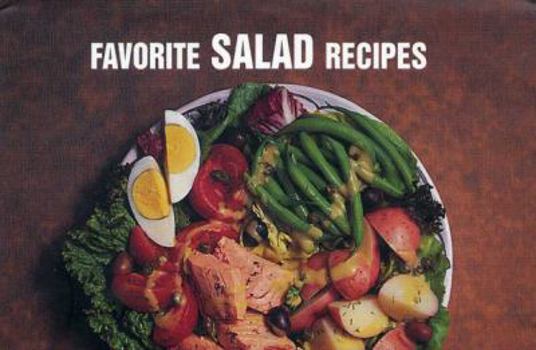 Hardcover Favorite Salad Recipes Book