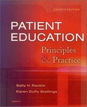 Paperback Patient Education: Principles & Practice Book