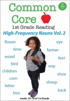 DVD Common Core 1St Grade High-Frequency Nouns, Vol. 2 Book