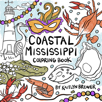 Paperback Coastal Mississippi Coloring Book