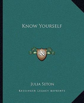 Paperback Know Yourself Book