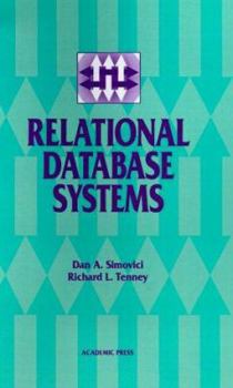 Hardcover Relational Database Systems Book