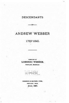 Paperback Descendants of Andrew Webber Book